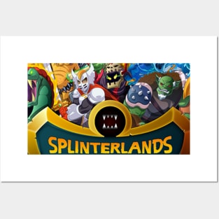 SplinterLands. Posters and Art